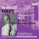 Front Standard. Sir Donald Tovey: Symphony in D, Op. 32; The Bride of Dionysus - Prelude [CD].