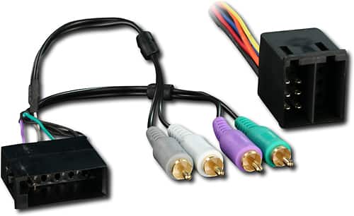 Angle. Metra - Radio Harness for Select 1994-1998 Land Defender 90 - Multi.