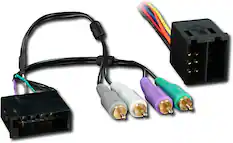 Angle. Metra - Radio Harness for Select 1994-1998 Land Defender 90 - Multi.