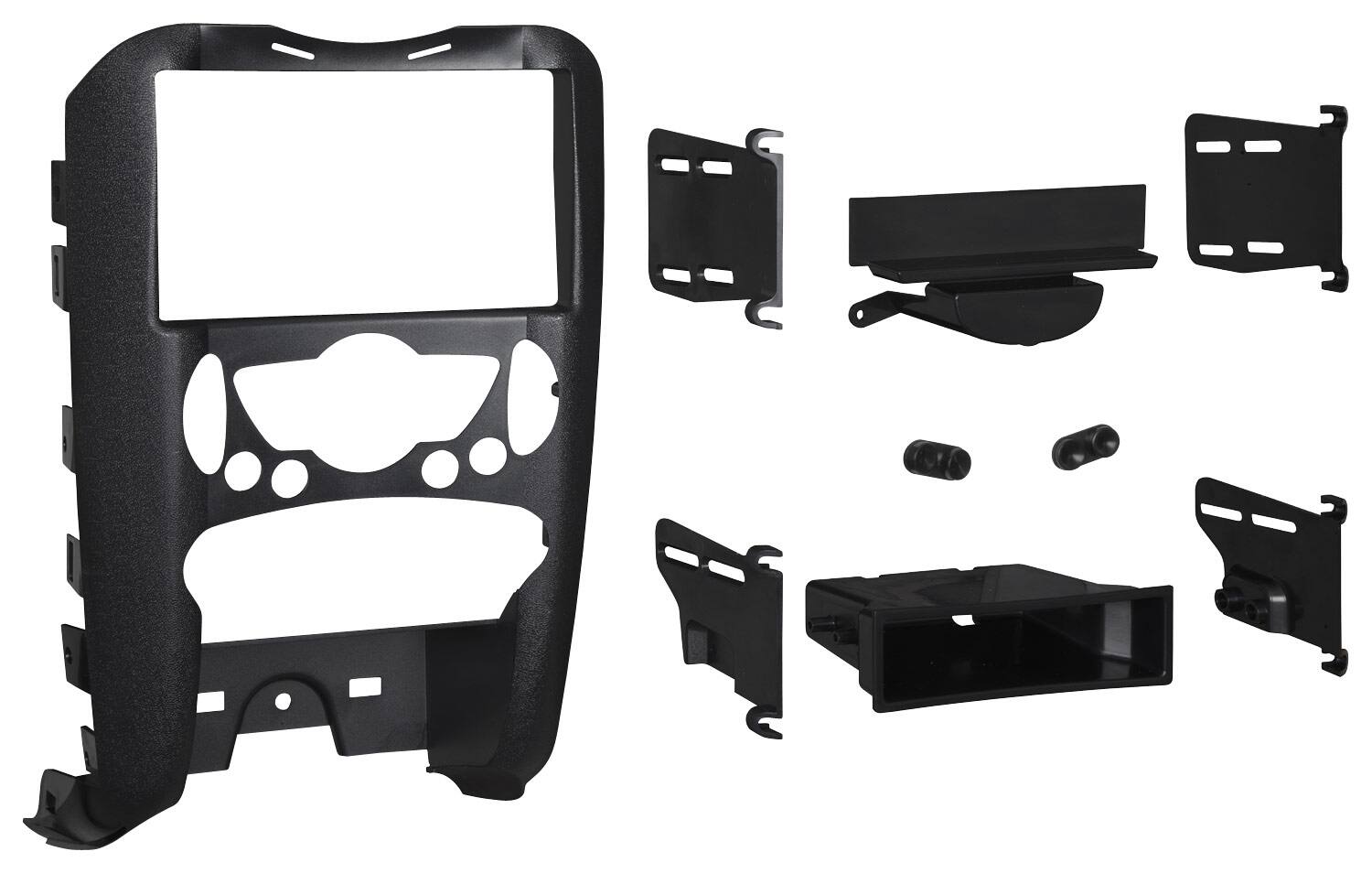 Metra - Dash Kit for Select 2007-2014 Mini Cooper DIN DDIN - Black