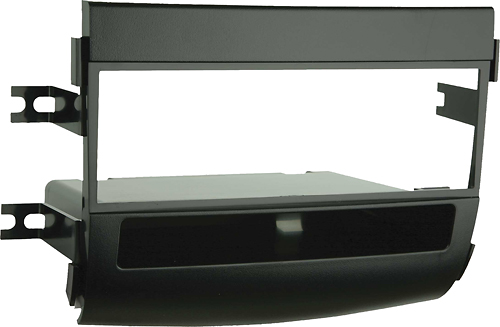 Angle View: Metra - Dash Kit for Select 2006-2008 Hyundai Sonata DIN - Black