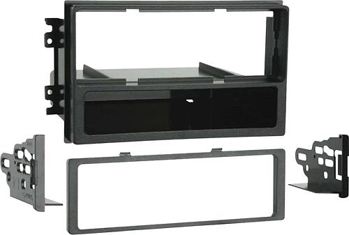 Angle. Metra - Dash Kit for Select 2001-2005 Hyundai XG350 DIN - Black.