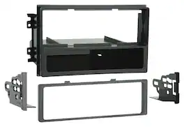 Metra - Dash Kit for Select 2001-2005 Hyundai XG350 DIN - Black