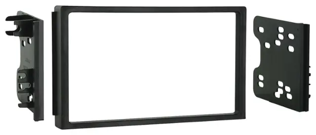 Front. Metra - Dash Kit for Select 2004-2008 Chevrolet Aveo Forenza Aveo 5 Verona DDIN - Black.
