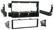 Front. Metra - Dash Kit for Select 2004-2006 Kia Amanti DIN - Black.