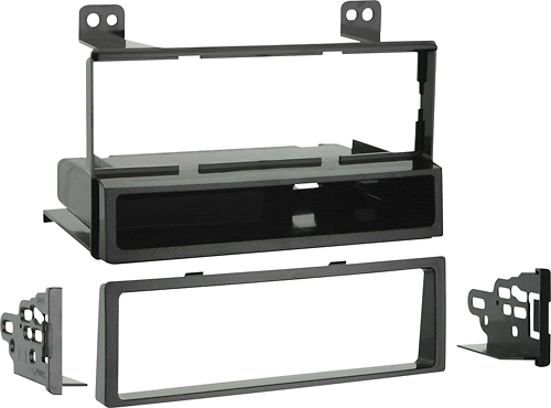 Angle View: Metra - Dash Kit for Select 2006-2014 Hyundai Sedona DIN - Black