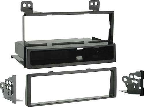 Angle. Metra - Dash Kit for Select 2006-2014 Hyundai Sedona DIN - Black.