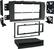 Angle. Metra - Dash Kit for Select 2009-2009 Kia Borrego DIN DDIN - Black.