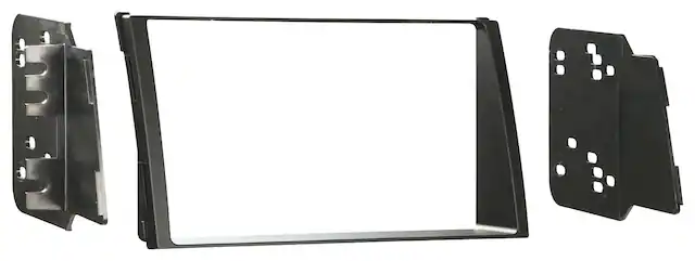 Front. Metra - Dash Kit for Select 2010-2011 Kia Soul DDIN - Black.