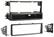 Front. Metra - Dash Kit for Select 2006-2010 Kia Optima DIN - Black.