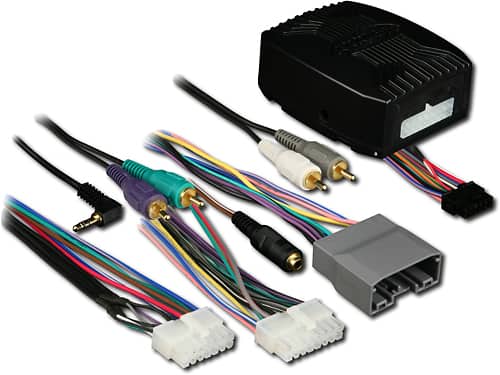 Angle. AXXESS - Interface for Select 2007 Chrysler, Dodge and Jeep Vehicles - Black.