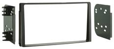 Front. Metra - Dash Kit for Select 2006-2010 Kia Optima DDIN - Black.