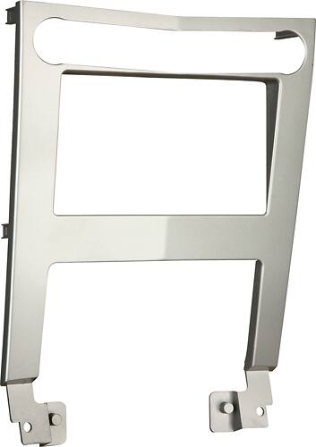 Angle. Metra - Dash Kit for Select 2004-2006 Nissan Maxima DDIN - Silver.