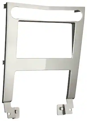 Front. Metra - Dash Kit for Select 2004-2006 Nissan Maxima DDIN - Silver.