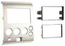 Metra - Dash Kit for Select 2004-2007 Nissan Titan DDIN - Silver - Front_Zoom
