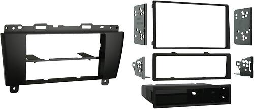 Angle. Metra - Dash Kit for Select 2005-2009 Buick LaCrosse DIN DDIN - Black.