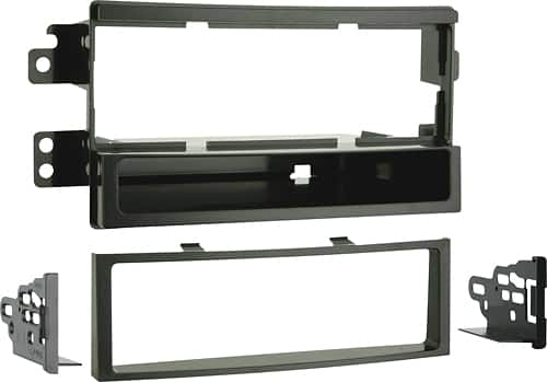 Angle View: Metra - Dash Kit for Select 2007-2010 Kia Rondo DIN - Black