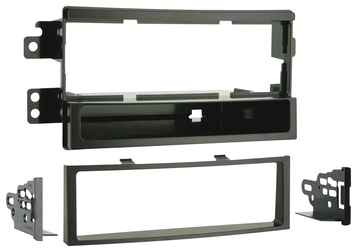 Metra - Dash Kit for Select 2007-2010 Kia Rondo - Black