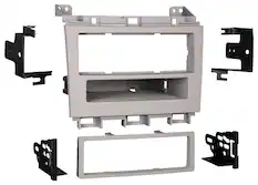 Front. Metra - Dash Kit for Select 2009-2014 Nissan Maxima DIN - Gray.