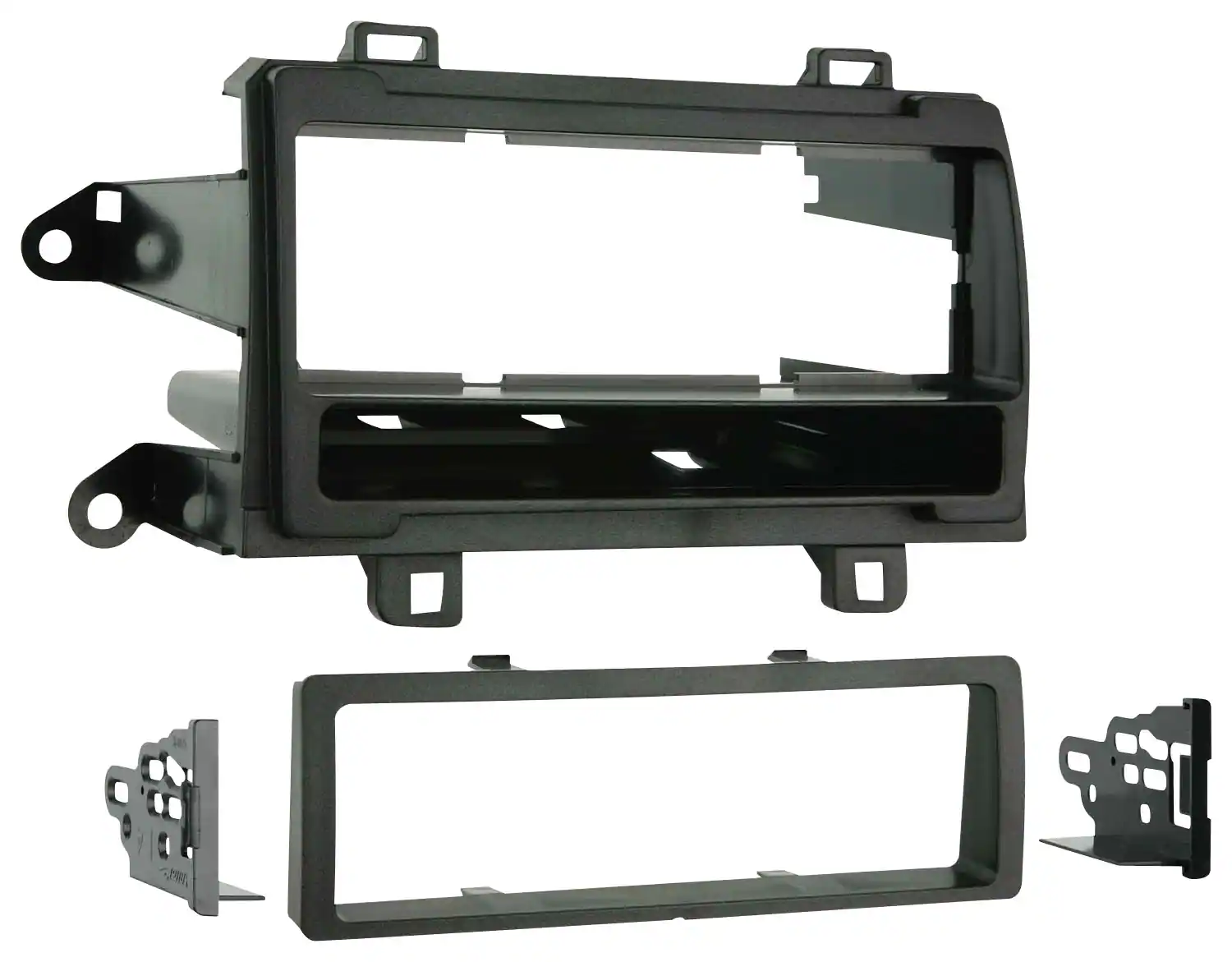 Metra - Dash Kit for Select 2009-2010 Toyota Matrix DIN - Black