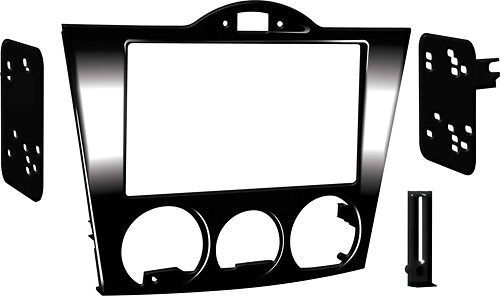 Angle View: Metra - Dash Kit for Select 2004-2008 Mazda RX-8 - Black