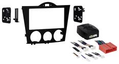 Front. Metra - Dash Kit for Select 2004-2008 Mazda RX-8 - Black.
