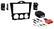 Front. Metra - Dash Kit for Select 2004-2008 Mazda RX-8 - Black.