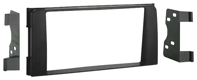 Front. Metra - Dash Kit for Select 2003-2009 Toyota 4Runner DDIN - Black.