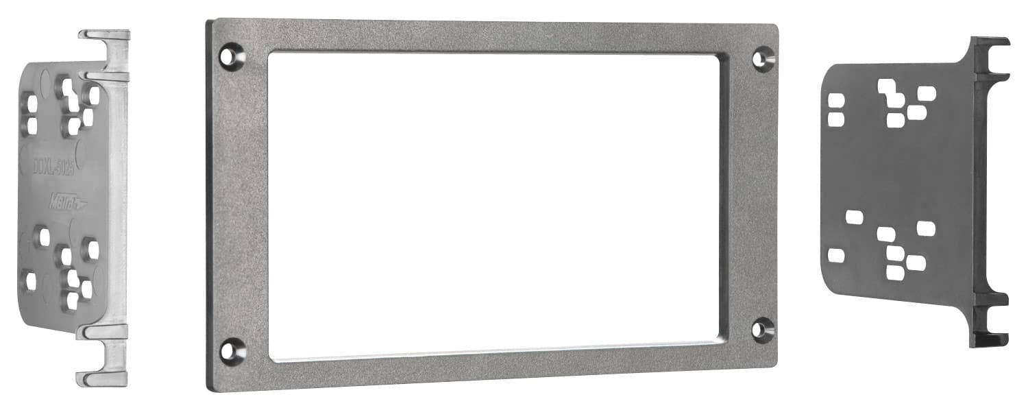 Metra - Dash Kit for Select 1987-1993 Ford Mustang DDIN - Black - Front_Zoom