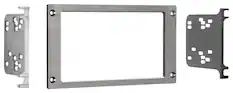 Front. Metra - Dash Kit for Select 1987-1993 Ford Mustang DDIN - Black.