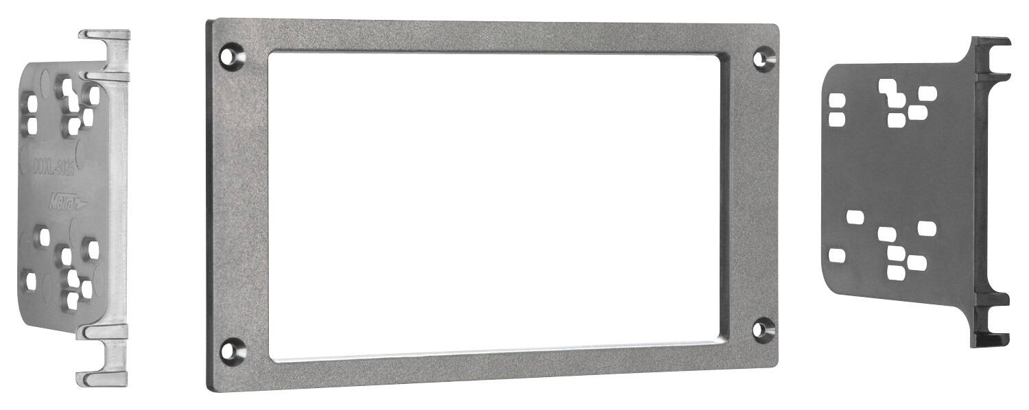 Metra - Dash Kit for Select 1987-1993 Ford Mustang DDIN - Black