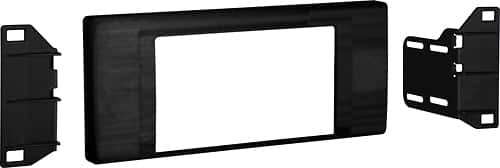 Angle View: Metra - Dash Kit for Select 2000-2006 BMW X5 DDIN - Black