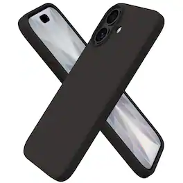 Ornarto - Designed for iPhone 17 Case 6.3", Liquid Silicone Soft Gel Rubber Shockproof Protective Case - Espresso