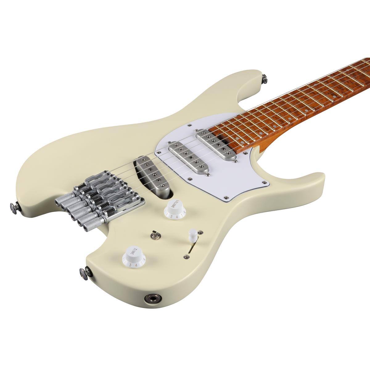 Alt View 5. Ibanez - Ibanez Ichika Signature Series ICHI10 Electric Guitar, Vintage White Matte.
