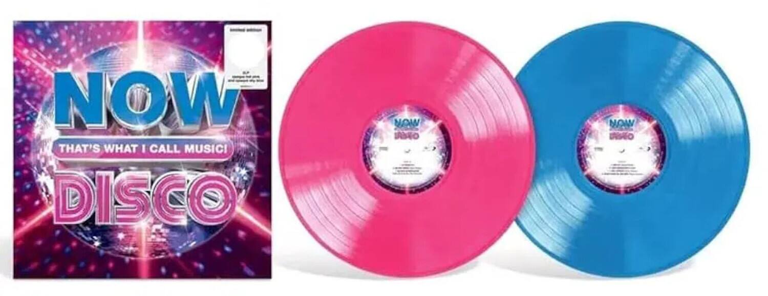 Various Artists - Now Disco / Various - Pink & Blue Colored Vinyl   - VINYL LP