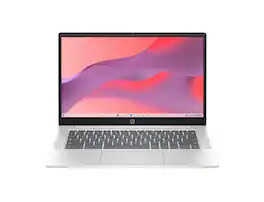 HP - 14a-nf0131wm Chromebook 14"HD N200 4GB 128GB UFS ChromeOS, (9E4Z3UA#ABA) - Glacier Silver