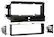 Front. Metra - Dash Kit for Select 2007-2009 Kia Spectra Spectra DIN - Black.