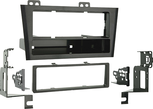 Angle View: Metra - Dash Kit for Select 2000-2004 Toyota Avalon DIN - Black