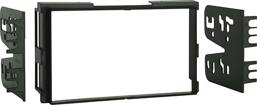Angle View: Metra - Dash Kit for Select 2001-2005 Kia Optima DDIN - Black
