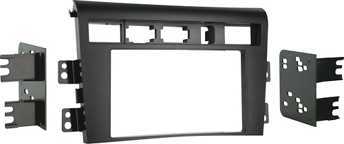 Angle View: Metra - Dash Kit for Select 2007-2009 Kia Amanti DDIN - Black