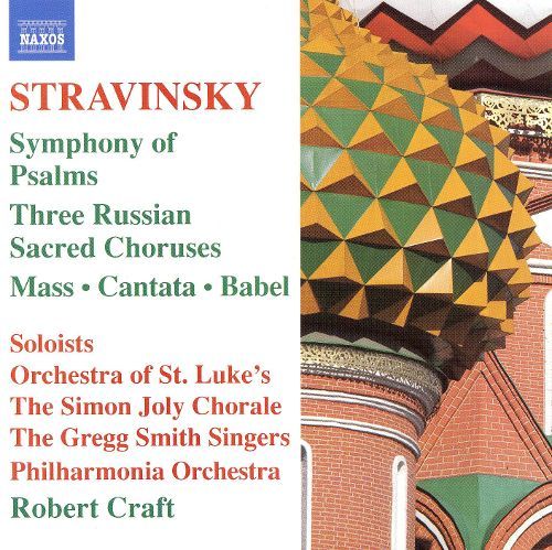 Best Buy Stravinsky Symphony Of Psalms Cd 5462