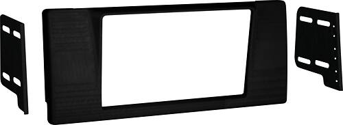 Angle. Metra - Dash Kit for Select 1997-2003 BMW 5 DDIN - Black.