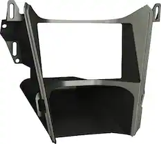 Angle. Metra - Dash Kit for Select 2010-2017 Chevrolet Equinox DIN DDIN - Gray.