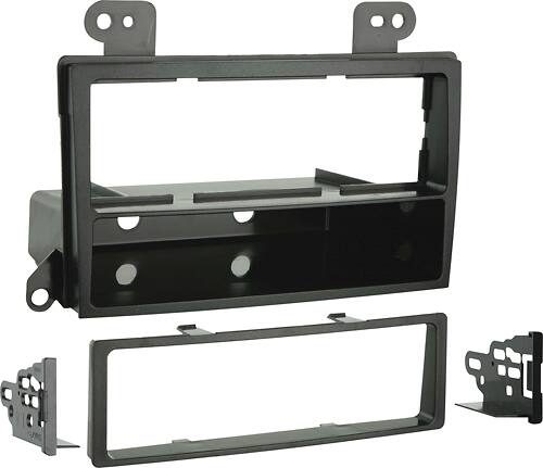 Angle. Metra - Dash Kit for Select 2000-2006 Mazda MPV DIN - Black.