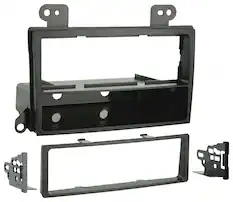 Front. Metra - Dash Kit for Select 2000-2006 Mazda MPV DIN - Black.