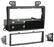 Front. Metra - Dash Kit for Select 2000-2006 Mazda MPV DIN - Black.