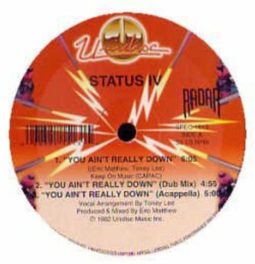 You Ain't Really Down [Unidisc] [12 inch Vinyl Single]