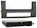 Front. Metra - Dash Kit for Select 2004-2009 Toyota Prius - Black.