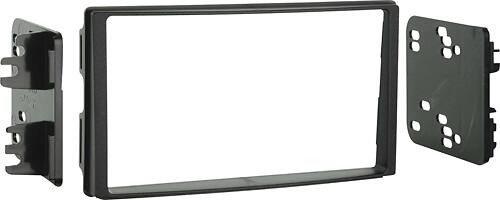 Angle. Metra - Dash Kit for Select 2007-2010 Kia Rondo DDIN - Black.