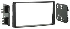 Front. Metra - Dash Kit for Select 2007-2010 Kia Rondo DDIN - Black.